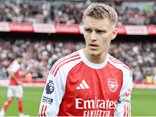 Tin Arsenal: Thủ quân Martin Odegaard không thể góp mặt