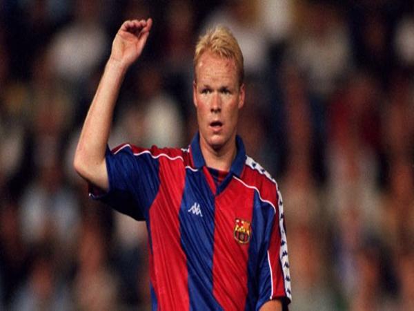 Hậu vệ Barca Ronald Koeman